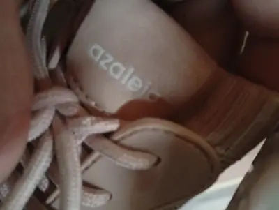 Zapatillas deportivas beige - miniatura 2