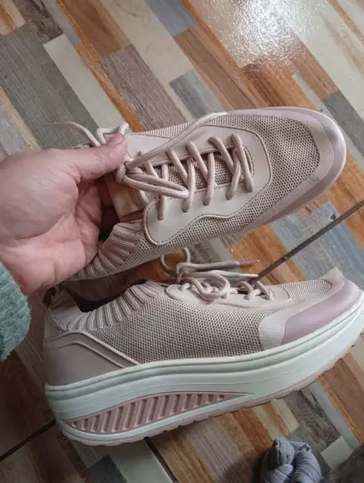 Zapatillas deportivas beige - miniatura 3