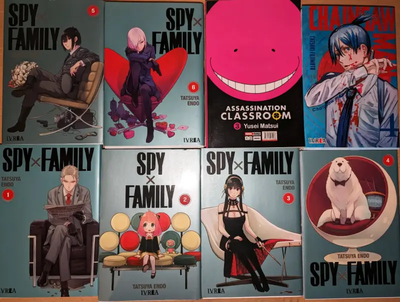 Colección de mangas variados - 1