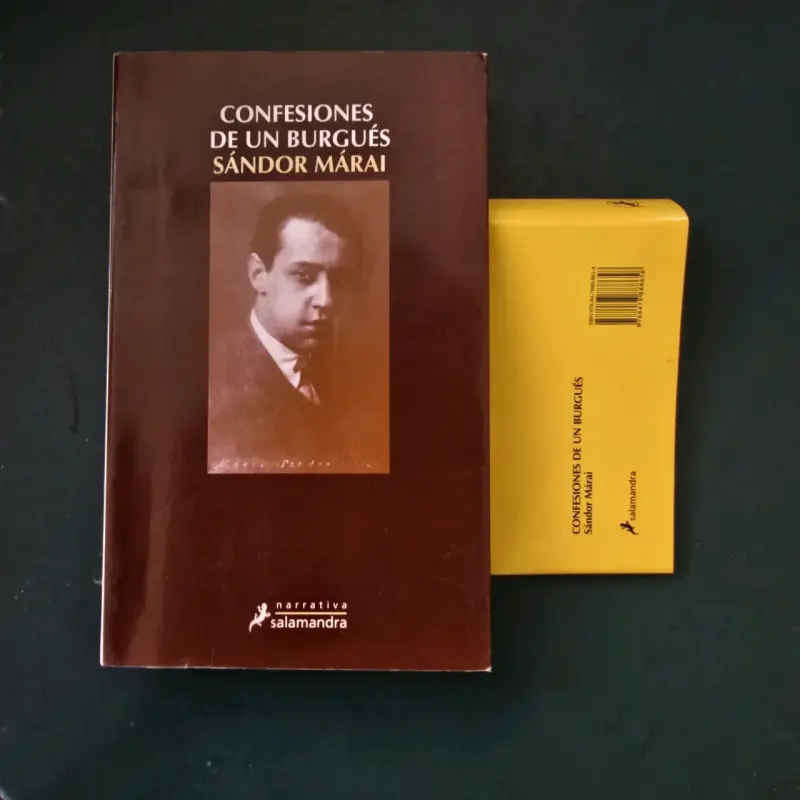 Libro Confesiones de un burgués - 1