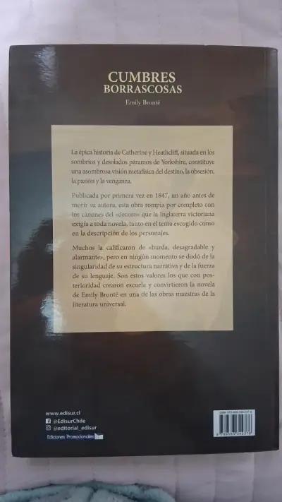 Libro Cumbres Borrascosas Emily Brontë - miniatura 2