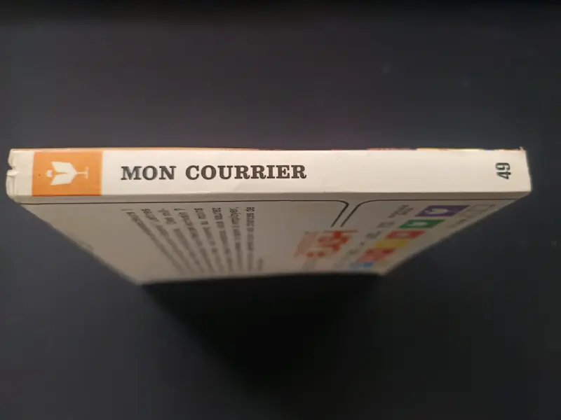 Libro 'Mon Courrier' usado - 6