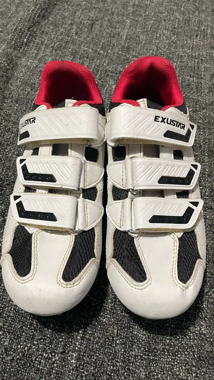 Zapatillas ciclismo Exustar blancas - 1