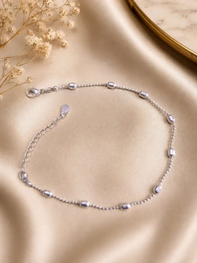 Pulsera de plata fina