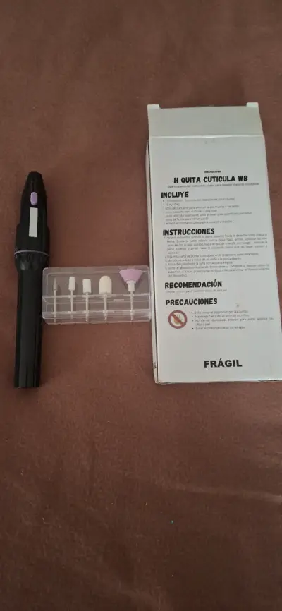 Kit quita cutícula eléctrico - miniatura 1