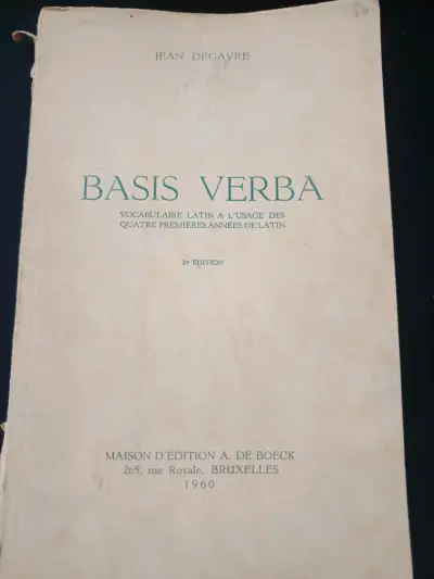 Libro Basis Verba 1960 - miniatura 1