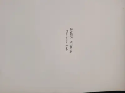 Libro Basis Verba 1960 - miniatura 2