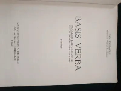 Libro Basis Verba 1960 - miniatura 3