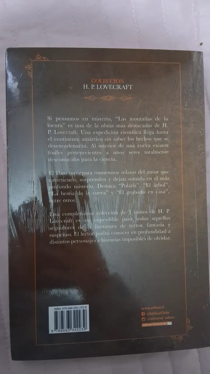 Libro 'En las Montañas de la Locura' - 2