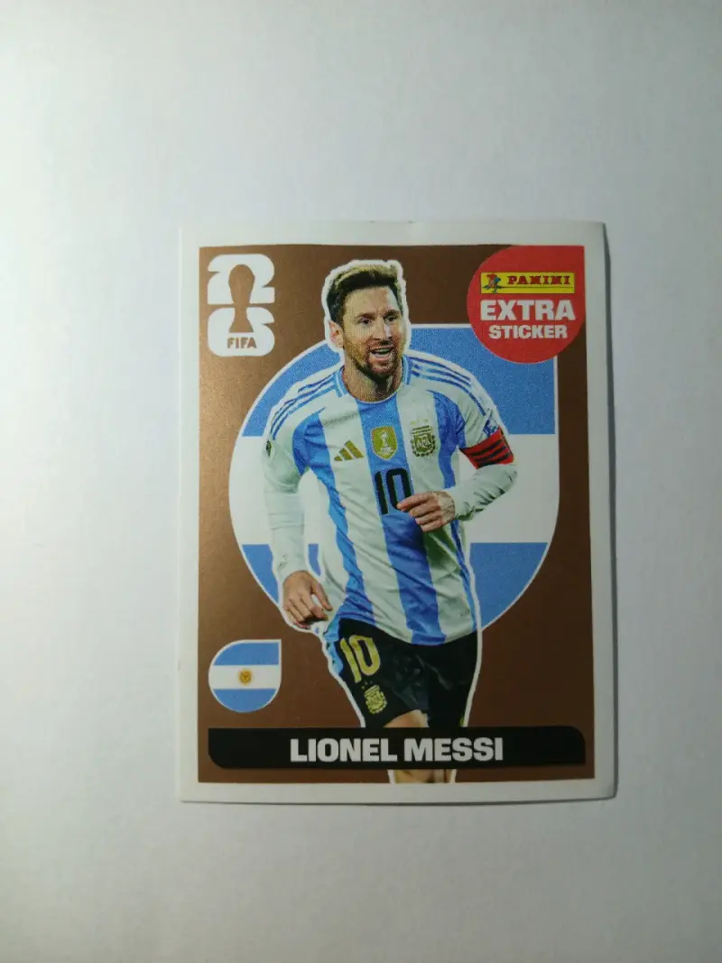 Lámina Panini Extra Lionel Messi - 1
