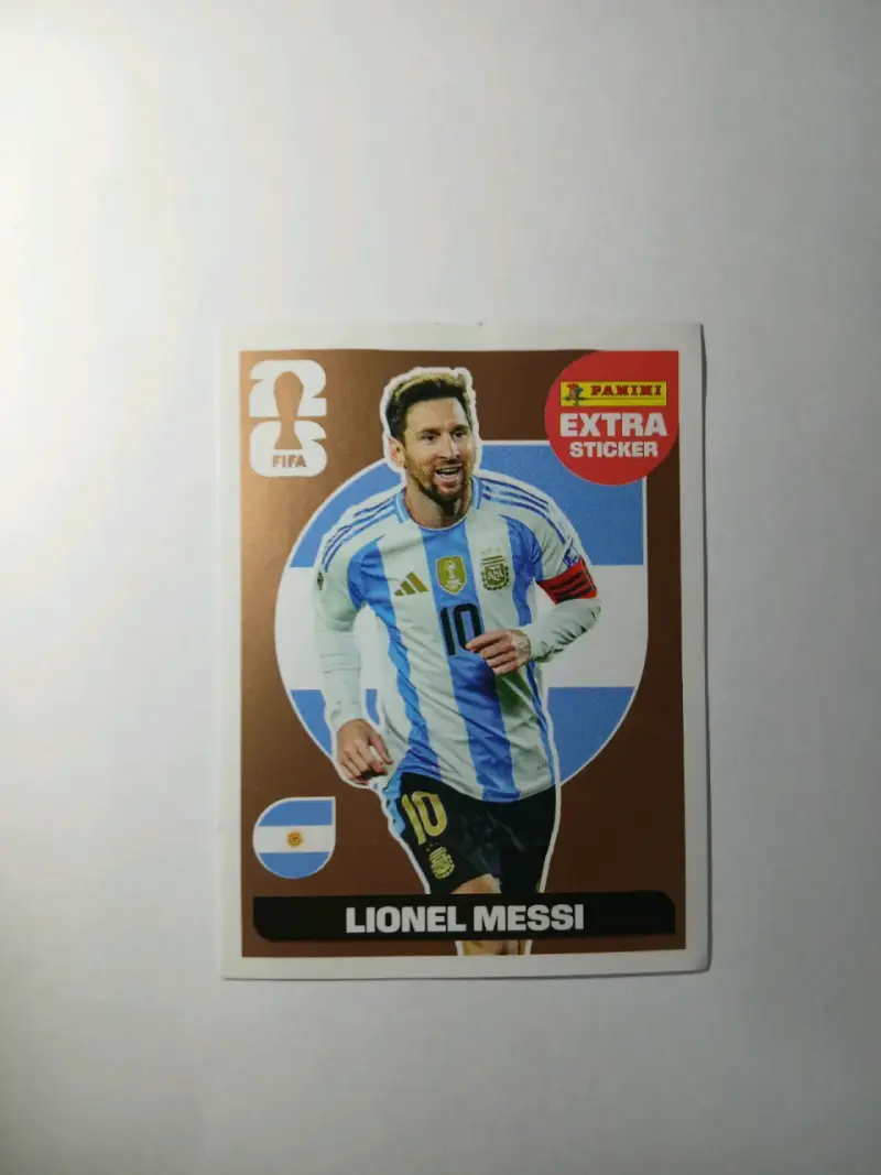 Lámina Panini Extra Lionel Messi - 2