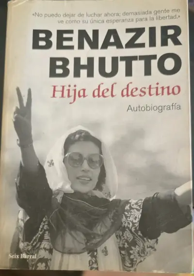 Libro Hija del destino Benazir Bhutto - miniatura 1