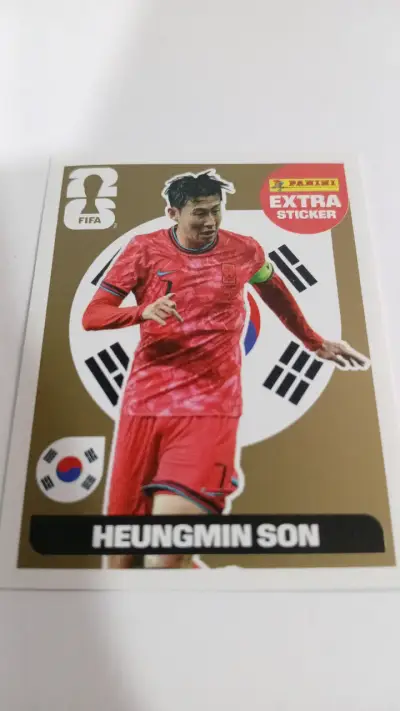 Lámina Panini Heungmin Son 2026 oro - miniatura 1