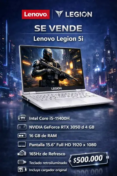 Laptop Lenovo Legion 5i - miniatura 1