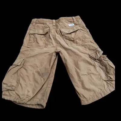 Bermudas cargo beige para hombre - miniatura 2
