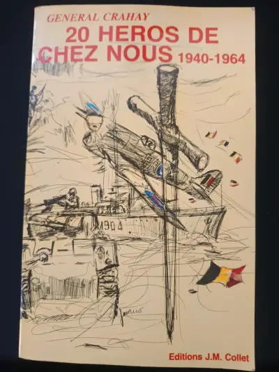 Libro '20 Héroes de Chez Nous' 1940-1964 - miniatura 1