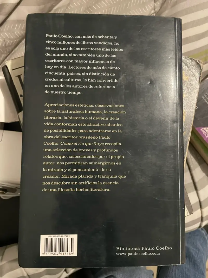 Libro Paulo Coelho 'Como el río que fluye' - 3