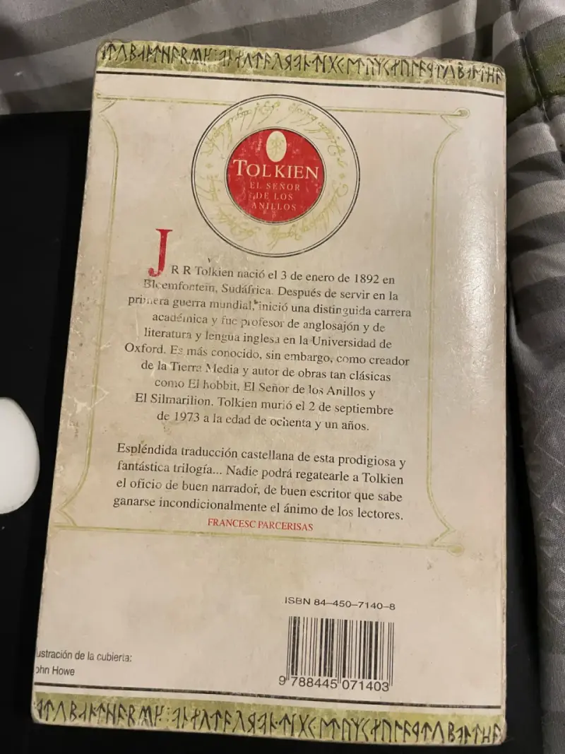 Libro El Señor de los Anillos - 2