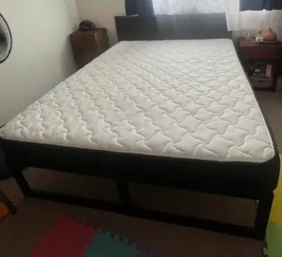 Cama 2 plazas+colchon belsogno - miniatura 1
