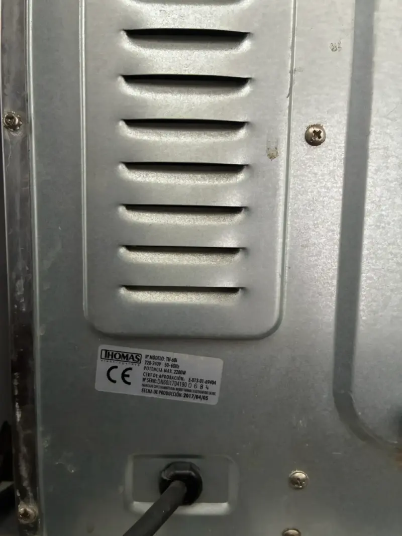 Horno Thomas usado - 1
