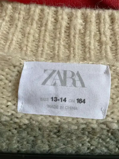 Suéter a cuadros Zara - miniatura 3