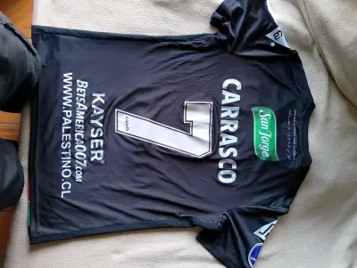 Camiseta deportiva Palestino negra - miniatura 3