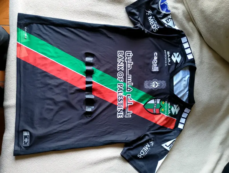 Camiseta deportiva Palestino negra - 6