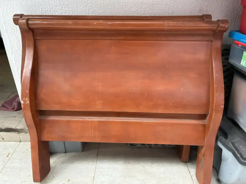 Cama cuja de madera - 1