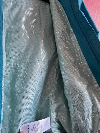 Chaqueta Columbia turquesa impermeable - miniatura 3