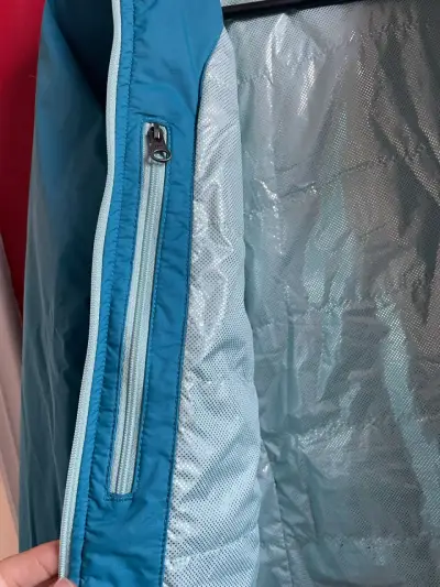 Chaqueta Columbia turquesa impermeable - miniatura 4