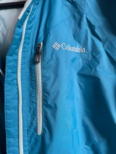 Chaqueta Columbia turquesa impermeable - miniatura 5
