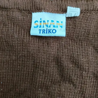 Cardigan marrón de tejido grueso - miniatura 2