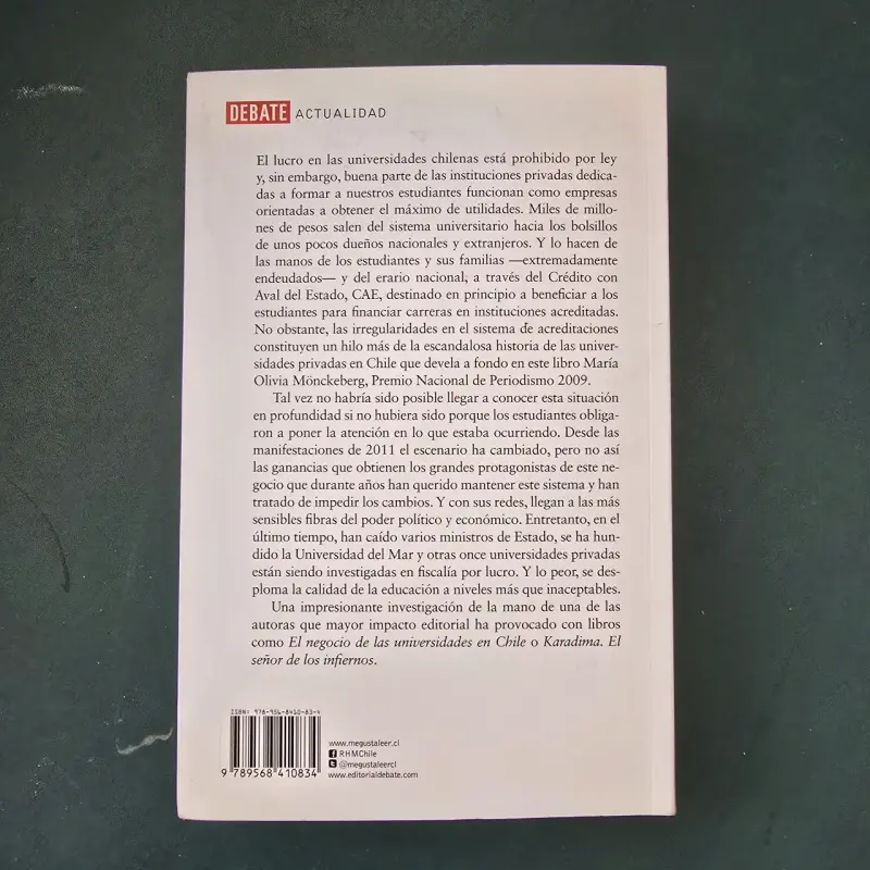 Libro 'Con Fines de Lucro' - 3