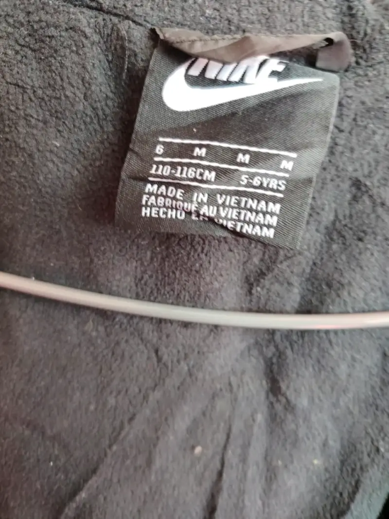Chaqueta cortaviento Nike negra - 3
