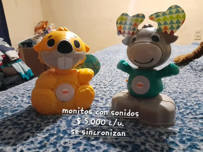 Juguetes interactivos sincronizables