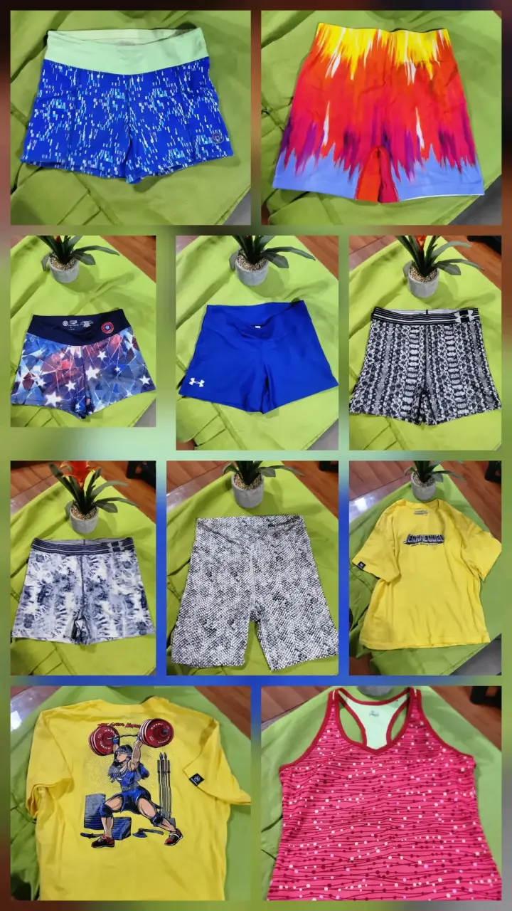 Shorts deportivos coloridos