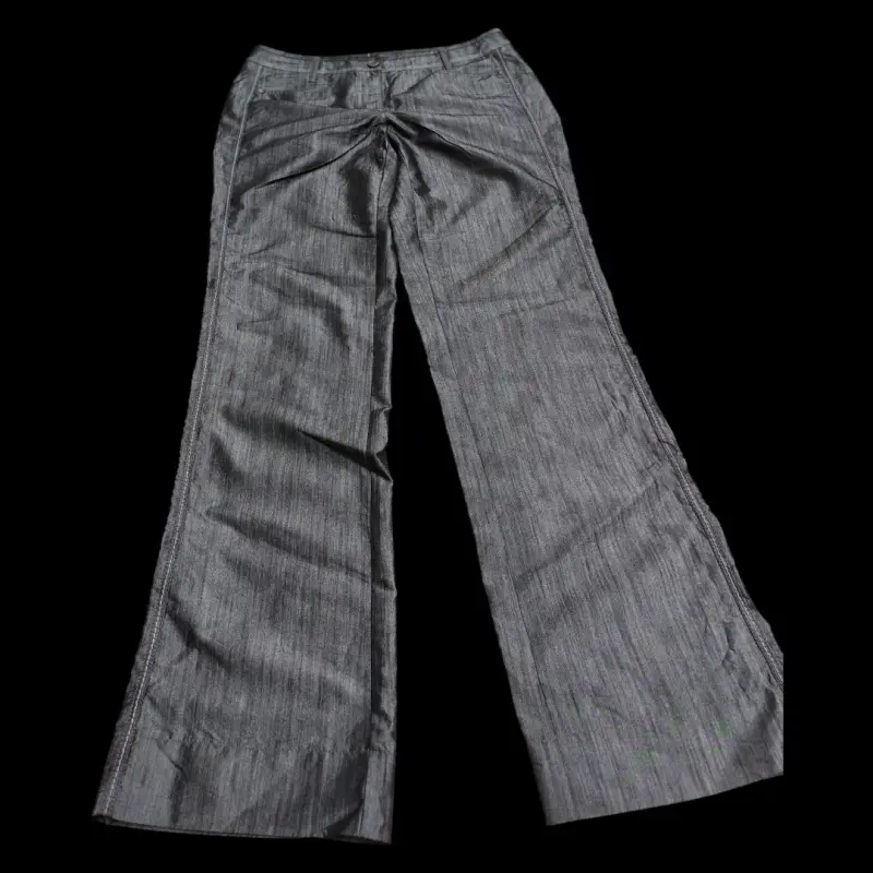 Pantalones grises de vestir - 1