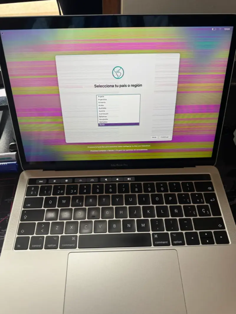 MacBook Pro 13 Touch Bar A1706 (pantalla mala) - 2