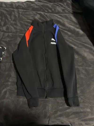Chaqueta deportiva negra Puma - miniatura 1