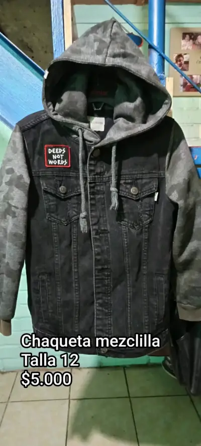 Chaqueta de mezclilla camuflada - miniatura 1