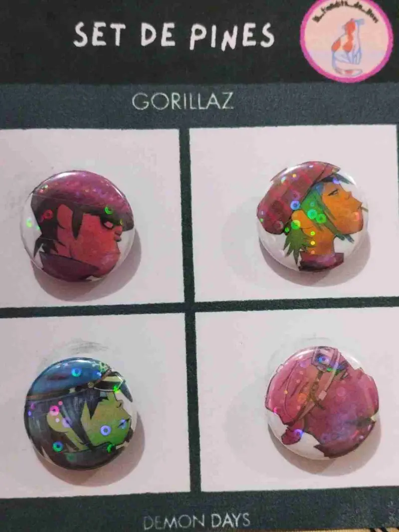Set de chapitas - 2