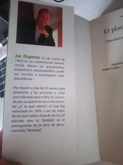 Libro 'El placebo eres tú' de Joe Dispenza - miniatura 5