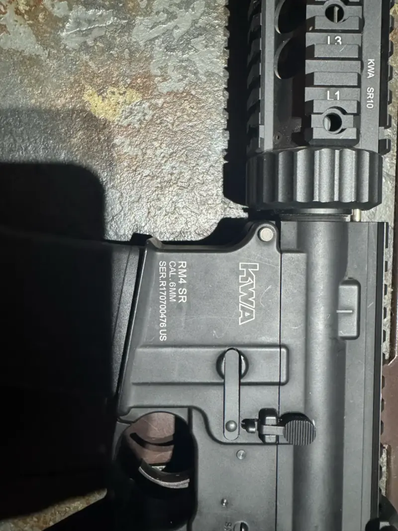 Rifle Airsoft KWA RM4 SR ERG Full Metal + Grip - 2