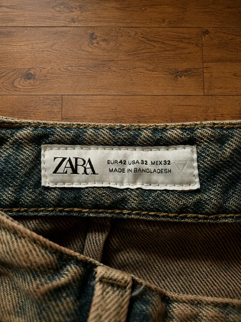 Jeans cargo efecto óxido/lavado - 3