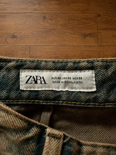 Jeans cargo efecto óxido/lavado - miniatura 3