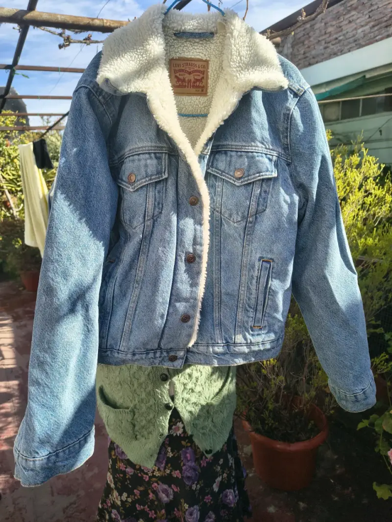 Chaqueta de mezclilla con chiporro - 3