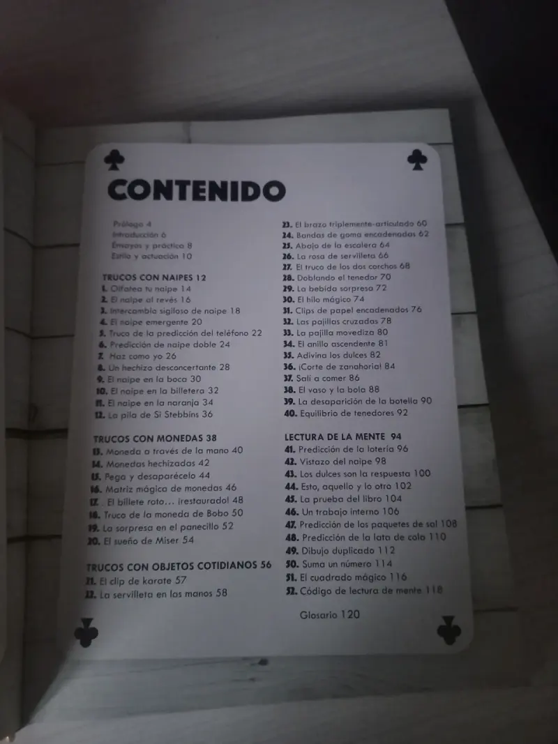 Libro trucos de magia - 3