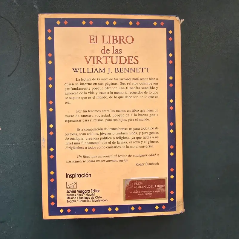 Libro El Libro de las Virtudes - 4