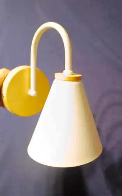 Aplique de pared moderno madera-metal - miniatura 1