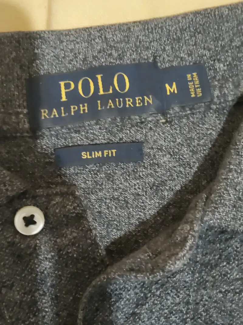 Polera polo gris oscuro - 2